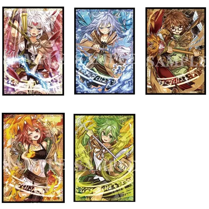 Держатель для карт Yu-Gi-Oh Hiita The Fire Charmer Eria Lyna Tcg Защитный чехол 60 листов Фигурки