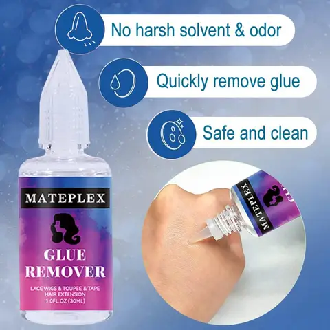 Клей для парика, водонепроницаемый клей на сетке, сильная фиксация, клей для парика, профессиональный клей для передних париков на сетке, съемник клея
