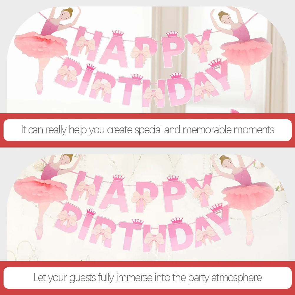 2 шт. Lahua день рождения DIY украшения для балетной вечеринки танцевальная балерина