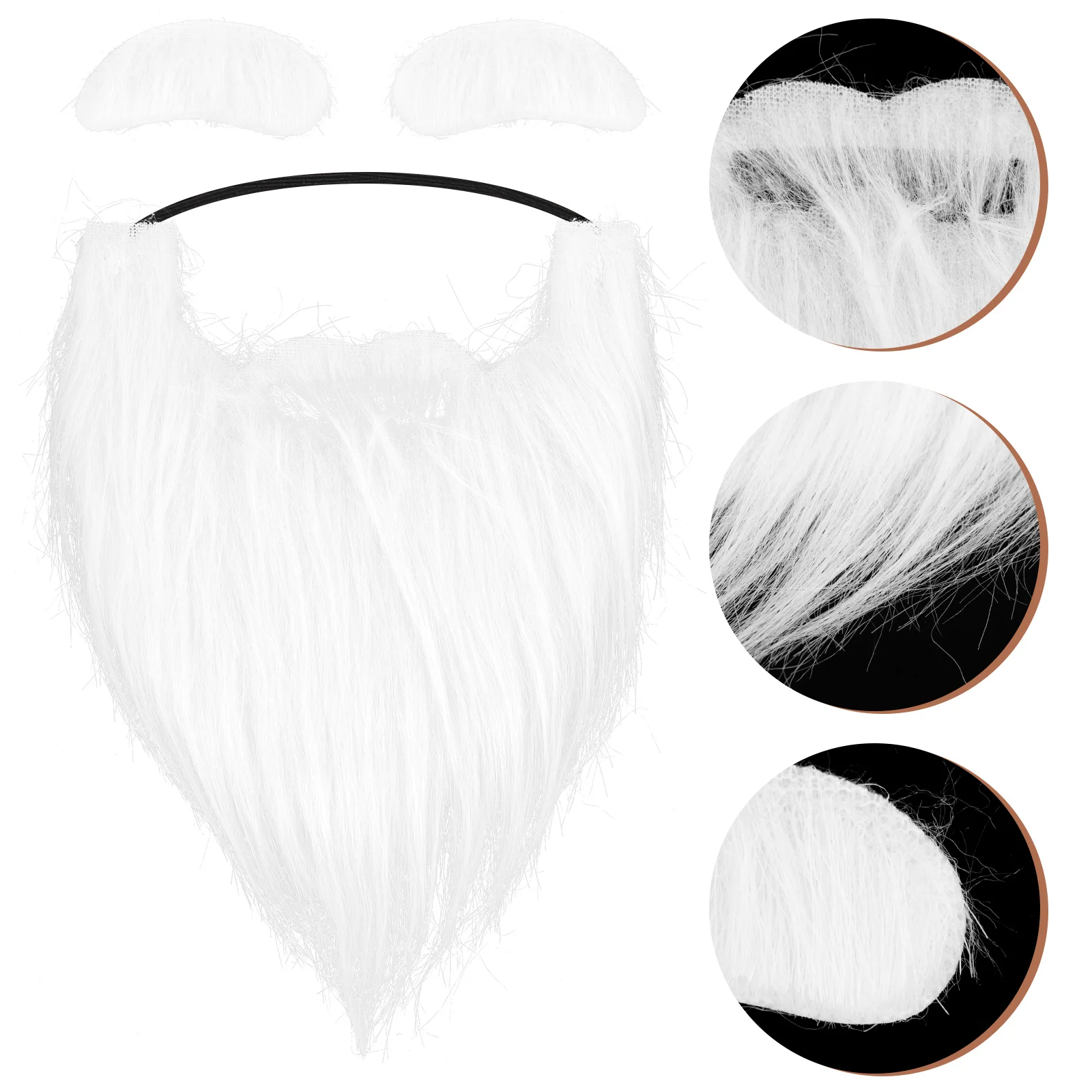 

Beard Fake Mustache Falsemendiy Decoration Prop Cosplay Costume Eyebrows