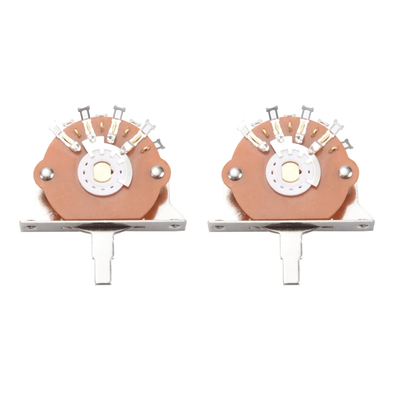 

2X Black 5 Way Lever Switch Selector For ST FD Electric Guitar Parts Replacement