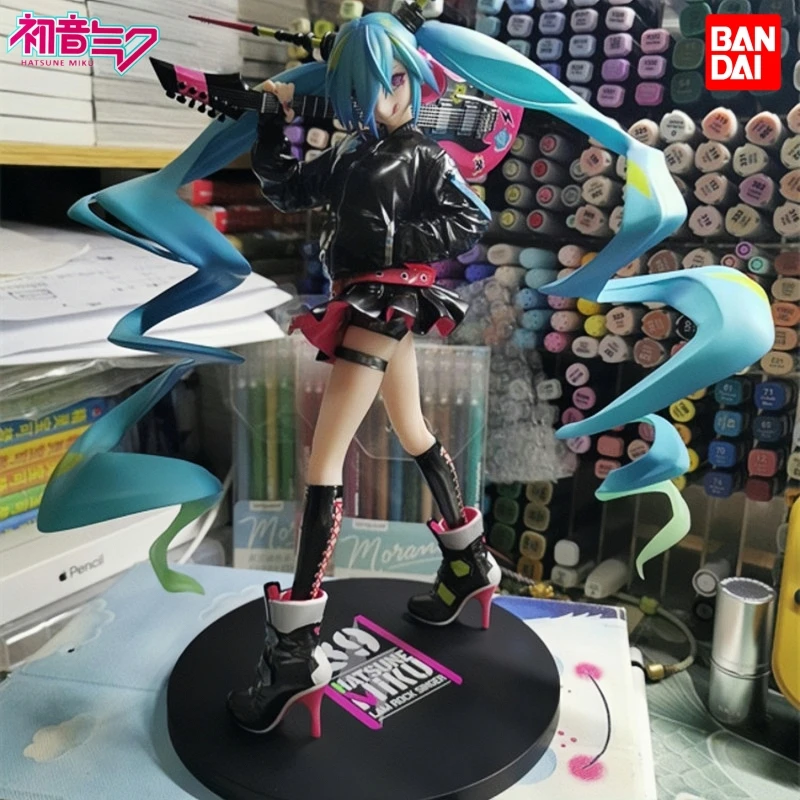 

In Stock Stronger Original Figures 1/7 Hatsune Miku Lam Rocker Ma-1 Jacket Ver. Anime Action Pvc Model Collection Toy Decoratio