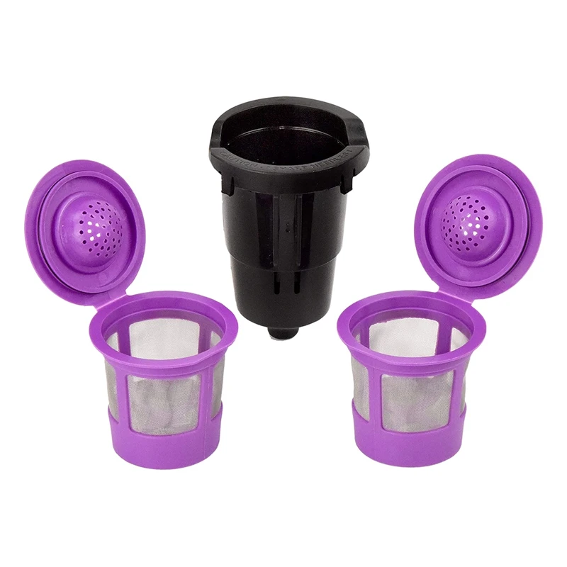 

For Keurig Reusable K Cup With Adapter Durable And Easy To Use For Keurig 2.0 And 1.0 Mini Plus Series Reusable K Cup