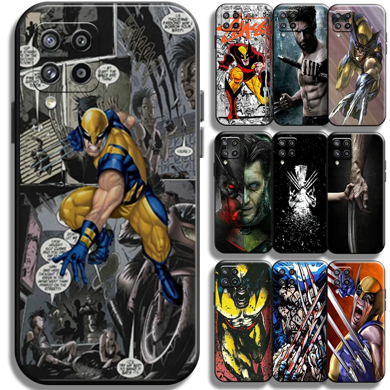 

Marvel X-Men Wolverine For Samsung Galaxy M32 M32 5G Phone Case Coque Shockproof Soft TPU Liquid Silicon Cases Cover Funda