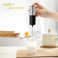 milk frother handheld mixer foamer coffee maker egg beater chocolatecappuccino stirrer mini portable blender kitchen whisk tool