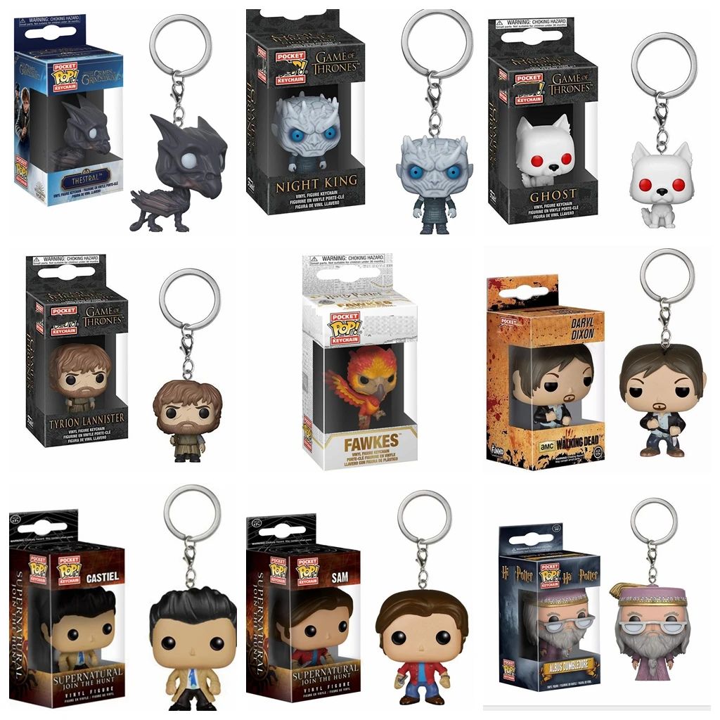 Игрушка-брелок FUNKO POP Доктор Кто гермион Добби Снейп Рон гинни Уизли Волдеморт