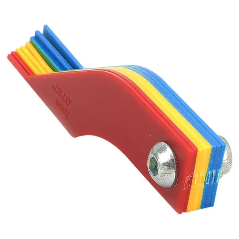 

8 In 1 Car Brake Pads Universal Scale Thickness Gauge Measuring Instrument For Car Auto Professional Brake Lining Gauge Set