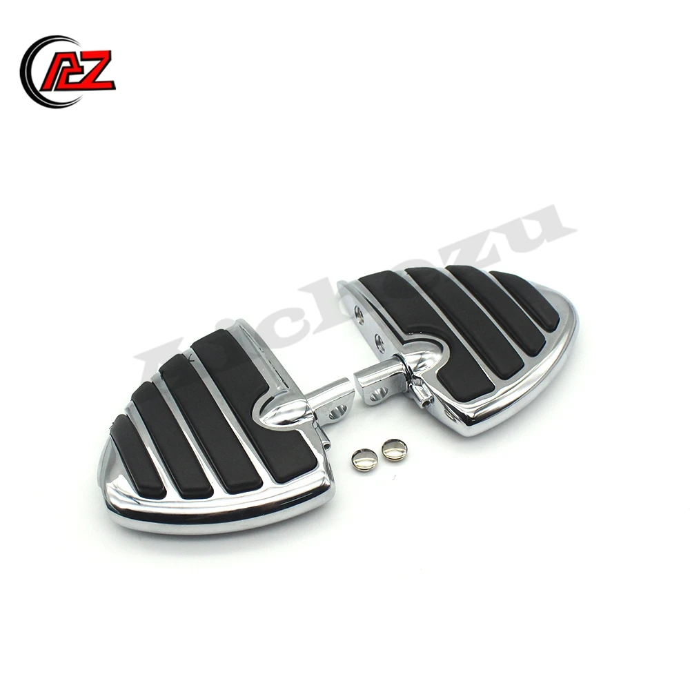 

1 Pair Motorcycle Highway Wing Style Footrest Rests for Harley Sportster Dyna Softail Touring Street Glide 1984-2019