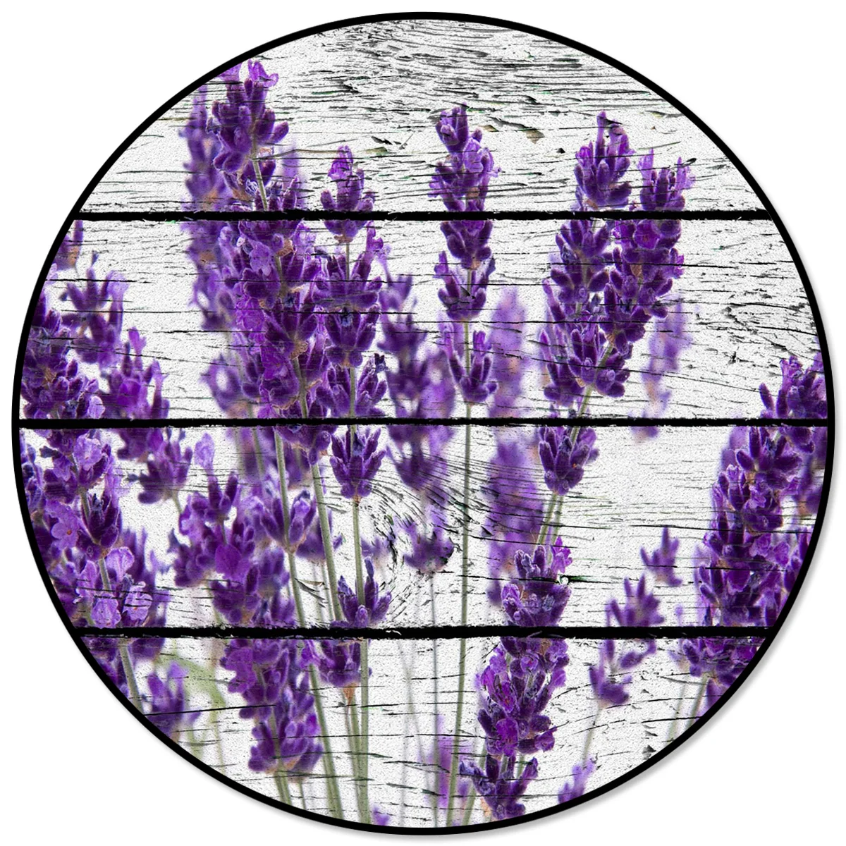 Фиолетовый лавандовый обеденный стол пол круглый ковер моющийся коврик для