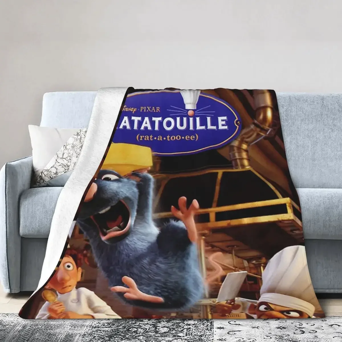 Одеяло Threrat 2007 для американской комедии из фильма крыса A Too Ee мягкое теплое
