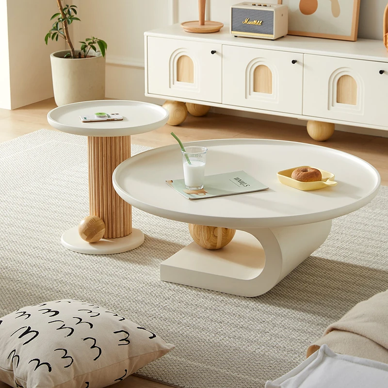 

Маленькие журнальные столики в скандинавском стиле для хранения, современные деревянные роскошные белые столы для прихожей, круглые столы для балкона, домашняя мебель