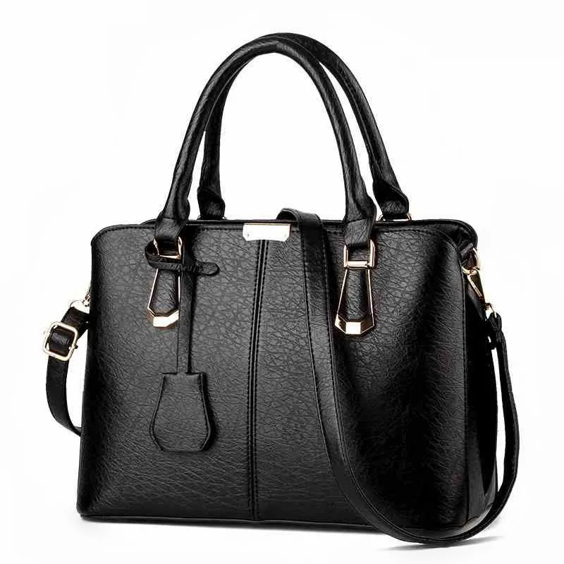 

Brand Design PU Leather Lady Large Capacity Business-bag Casual Tote-bag Women Outdoor Shopping-bag