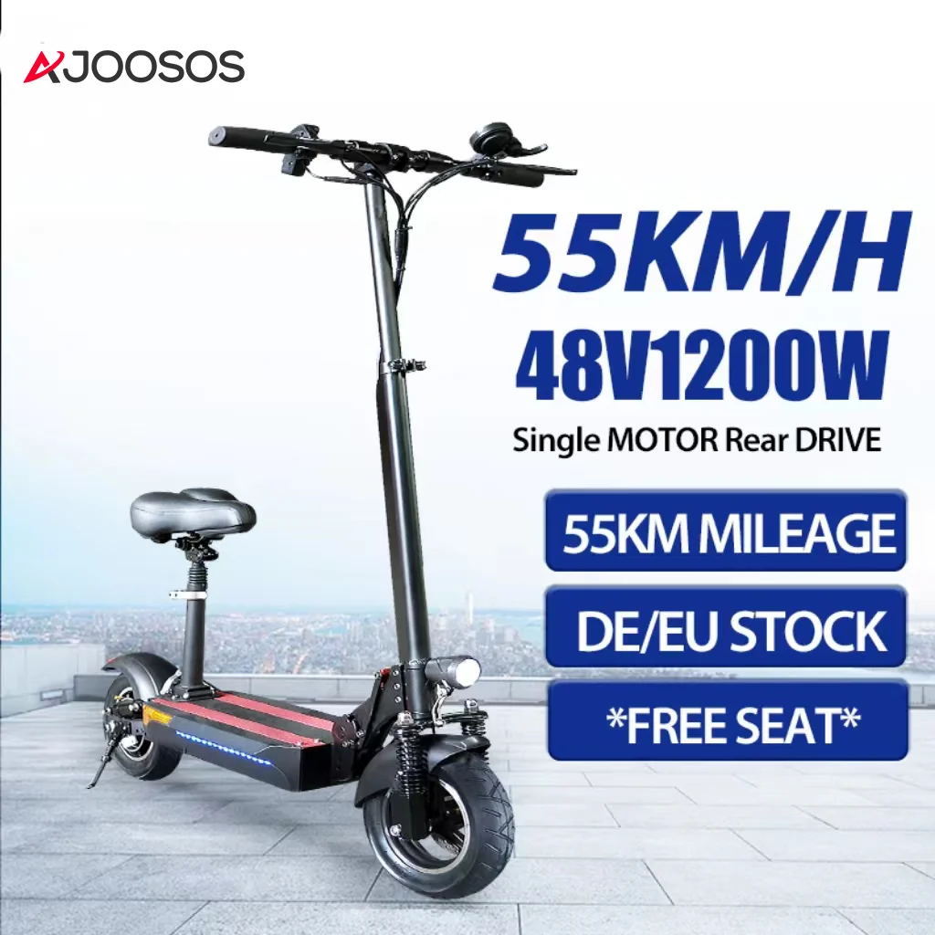 55km/h Speed  10inch Pneumatic Street Tires  Trottinettes é