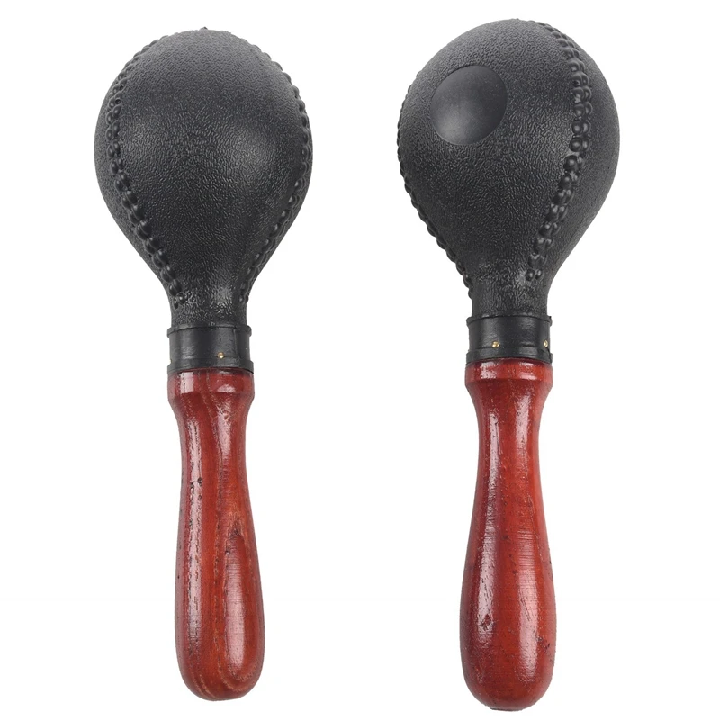 

Professional Pair Of Maracas Shakers Rattles Sand Hammer Percussion Instrument Musical Toy For Kid Children Ktv Party Game