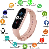 m5 smartwatch men sports smart bracelet 2022 heart rate monitor kids women smart watch digital electronic fitness tracker watch