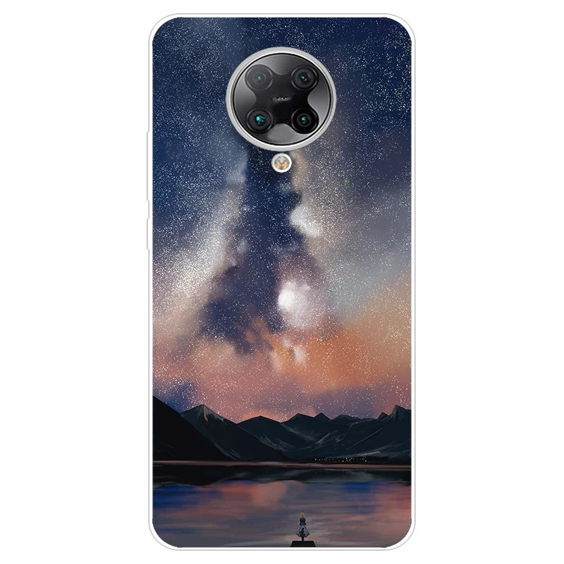 Чехол для Xiaomi Poco F2 Pro милый силиконовый чехол мягкие тонкие ТПУ чехлы Xiaom F2Pro