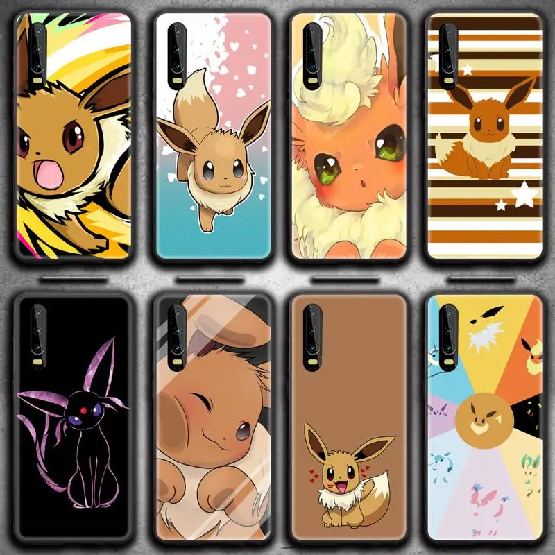 

Pokemon Eevee Phone Case for Huawei P20 P30 P40 lite E Pro Mate 40 30 20 Pro P Smart 2020