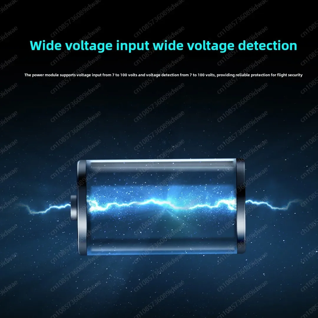 Фото Модуль питания Hall Power Module 7-100В с широким диапазоном напряжения и датчиком тока 60А для полетного контроллера N7, FPV-дрона, монитора низкого уровня заряда батареи №4