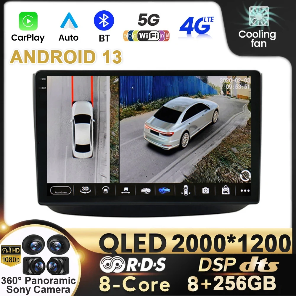 

Автомагнитола для Mercedes Benz Vito, Android 13, для Benz Viano 2 W639 2003-2015, автомобильное радио, мультимедийный навигатор, плеер для CarPlay, без DVD