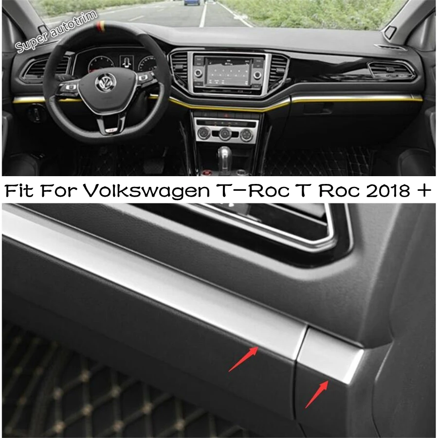 

Lapetus Central Control Instrument Panel Decoration Cover Trim 4 Pcs For Volkswagen T-Roc T Roc 2018 - 2021 Accessories Interior