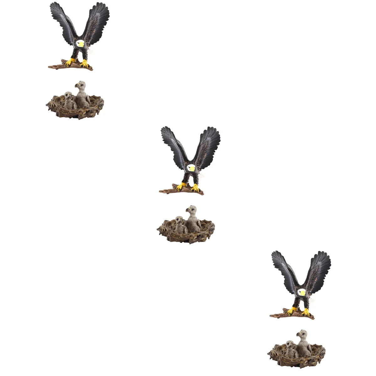 

Eagle Animalmodelstatue Figurines Models Kids Bald Animalsdecor Ornamentbird Simulation Educational Sculpture Figurine Figure