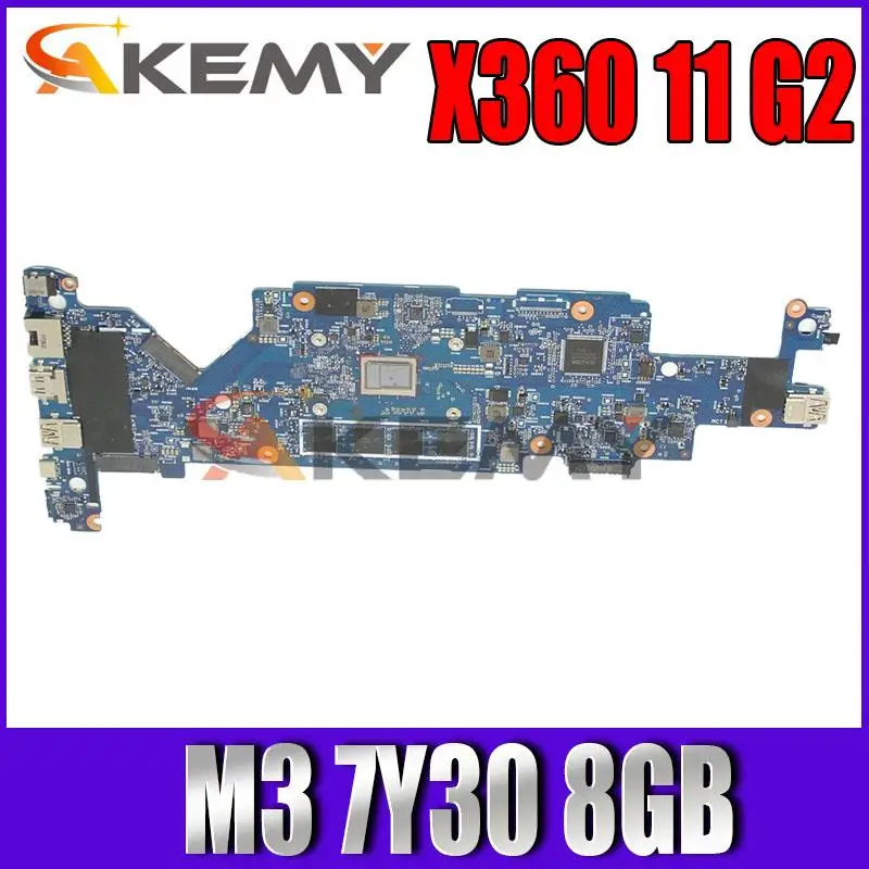 Материнская плата для hp x360 11 G2 932688-601 932688-501 932688-001 M3 7Y30 8 Гб 6050A2908801-MB-A01 100% рабочий |