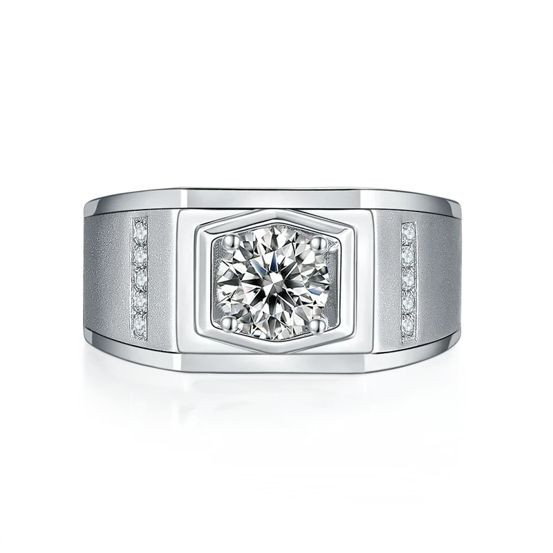 Серебряные кольца в стиле хип-хоп