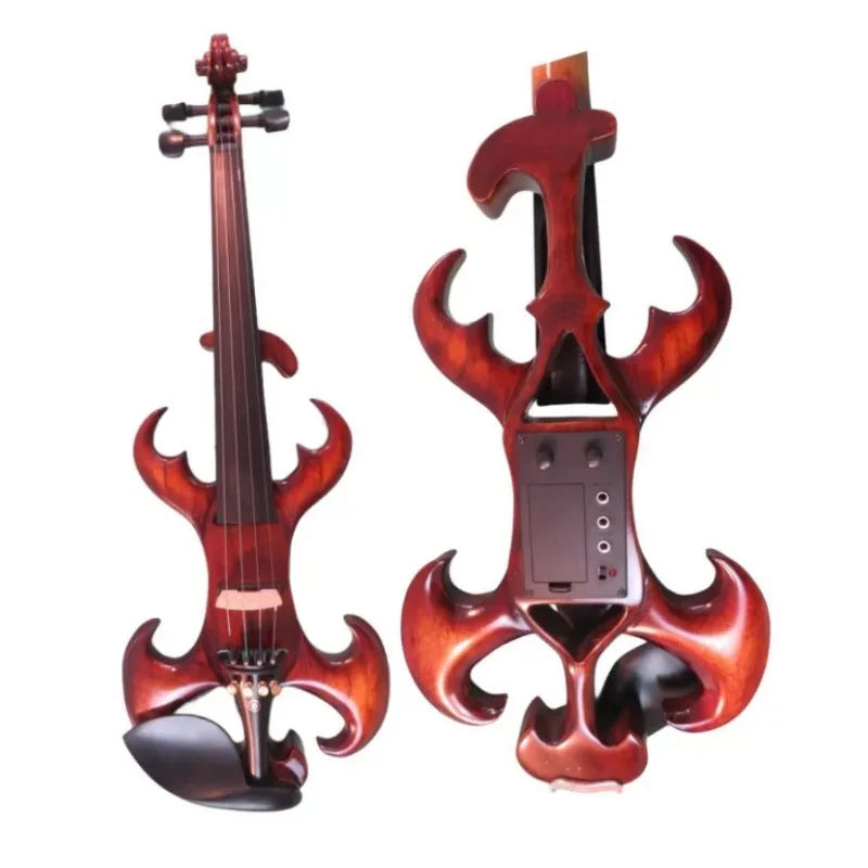 Новая модель Crazy-4 Полноразмерная электрическая скрипка Оригинальный дизайн