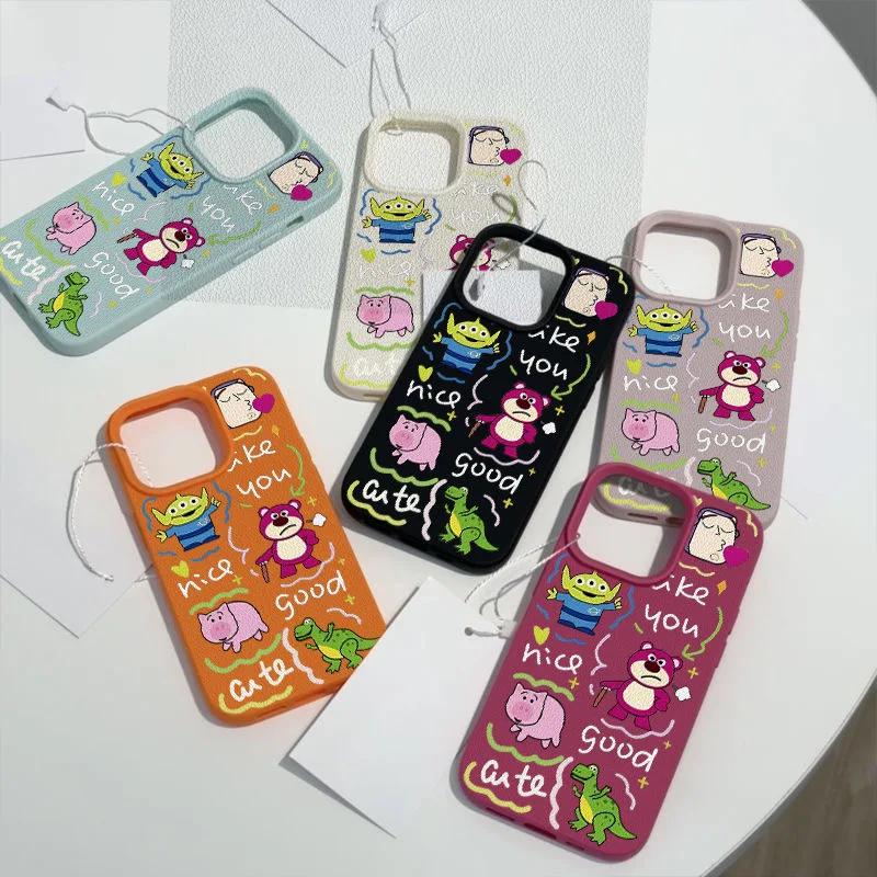 Модный амортизирующий чехол для телефона из искусственной кожи IPhone 16 Plus 15 14 13 12 11