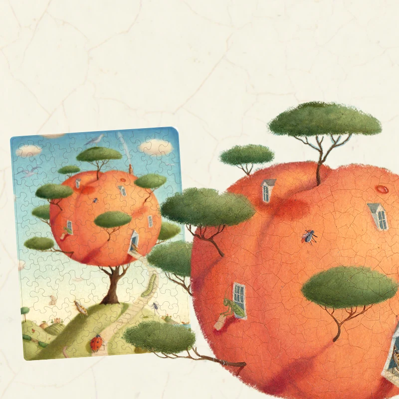 Пазл детский из серии воображение 4 года + утолщенная бумага 100 шт. | Игрушки и