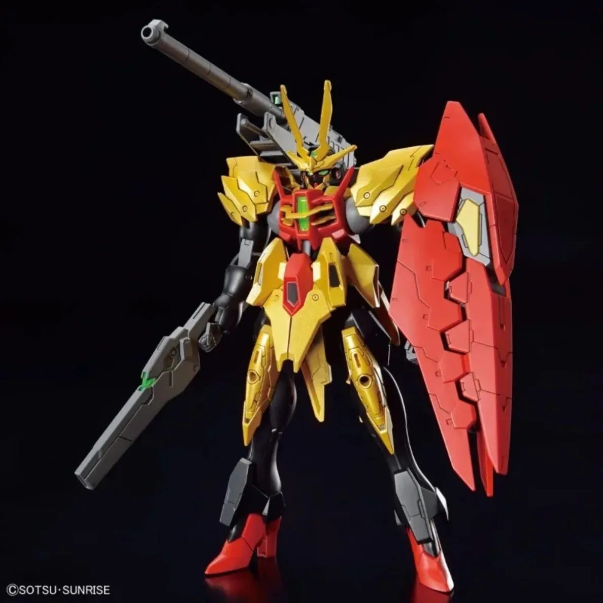 Фото В наличии оригинальные наборы моделей фигурок Bandai Genuine HG 1/144 Typhoeus Gundam Chimera из аниме-коллекции, подарок для мальчиков и девочек №3