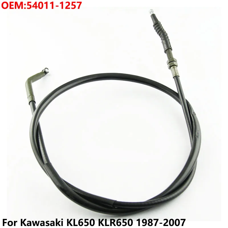 

Трос сцепления мотоцикла для Kawasaki KL650 KLR650 KL 650 KLR 650 1987-2007, аксессуары для мотоциклов 54011-1257 540111257