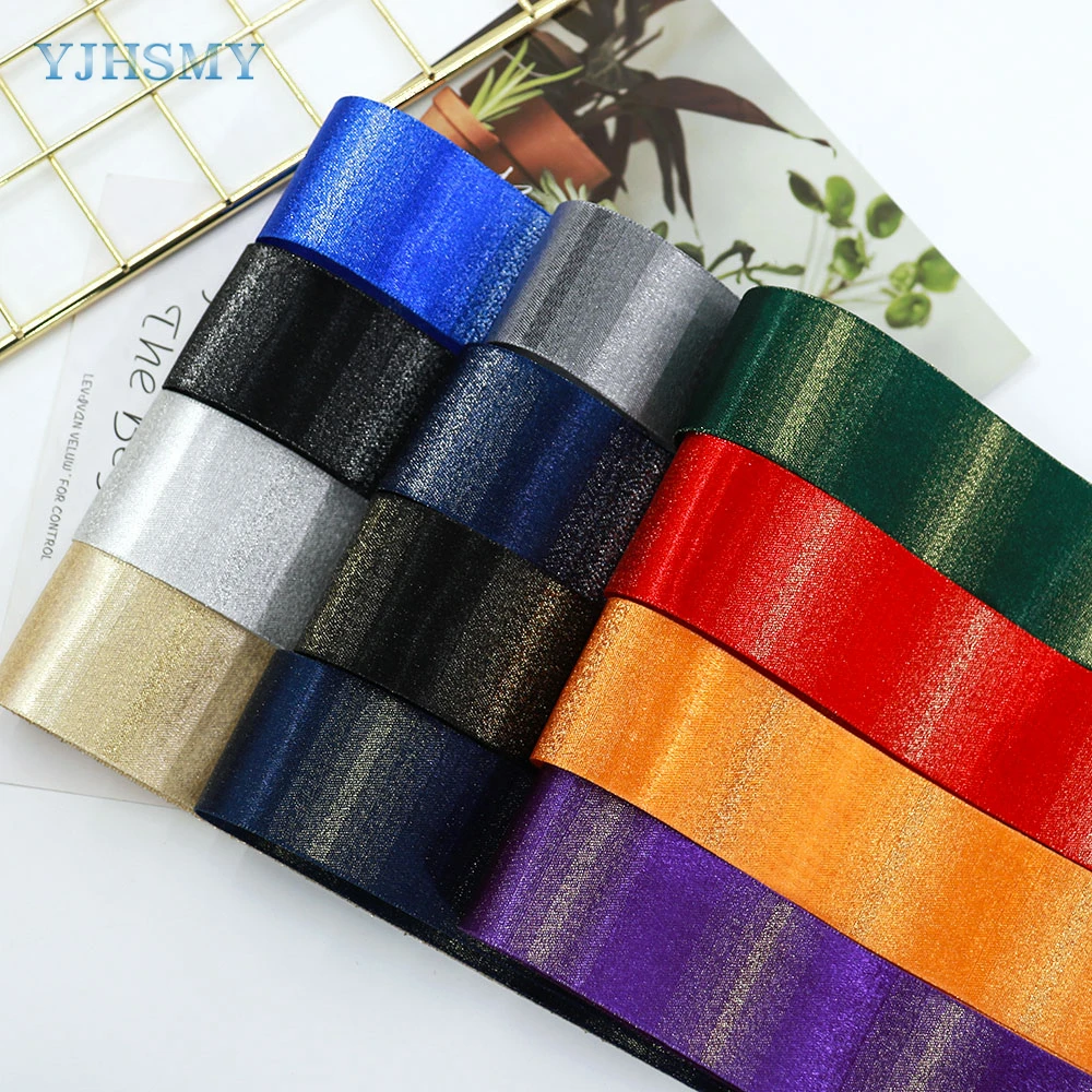 

Золотая полосатая лента для декора, Золотая блестящая оберточная лента 1,5 дюйма x 5 ярдов для домашней упаковки двора, украшение «сделай сам»...