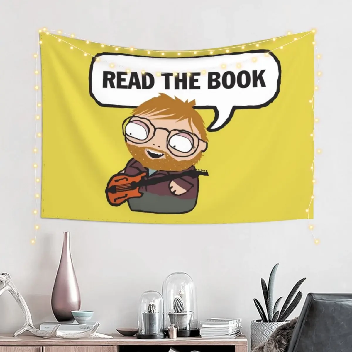 Гобелен Trey Anastasio from Phish singing Icculus из полиэстера