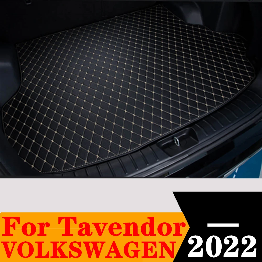 

Автомобильная подкладка для багажника Sinjayer, подкладка для багажника для любой погоды, подкладка для ковра, подкладка для Volkswagen VW Tavendor 2022