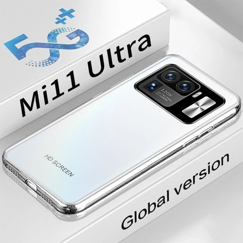 

5G Global Smartphones M11 Ultra 7.3 Inch 16GB+512GB Celular Face ID Unlock 6800mAh 4G LTE Android 10 Dual SIM 10Core Cellphone