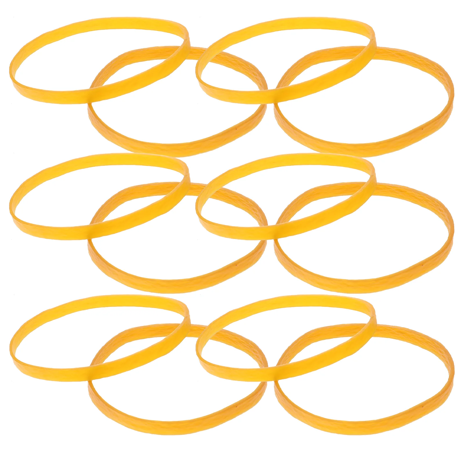 

1 Set of Portable Rubber Bands Elastic Rubber Rings Thickened Rubber Bands