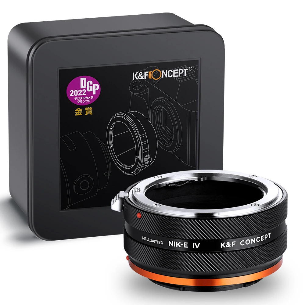 

K&F Concept Nikon to Sony E IV Pro Adapter Nikon F AI AIS D Mount Lens to Sony a6000 a5000 A7C A7C2 A1 A9 A7S A7R2 A73 A7R4 A7R5