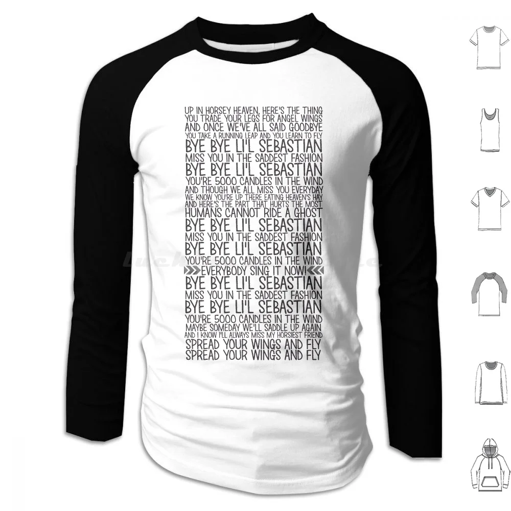 

Bye Bye Li'L Full Song Hoodies Long Sleeve Parks And Rec Parks And Recreation Parks Rec Recreation Leslie Knope