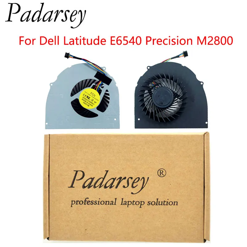 

Padarsey Replacement CPU Cooling Fan for Dell Latitude E6540 Precision M2800 Series Laptop 072XRJ CN-072XRJ 4-Pins