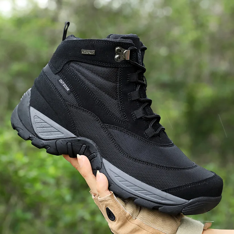 

New Men's Boots Army Tactical Military Combat Outdoor Hiking Men Winter Desert Motocycle Zapatos Hombre