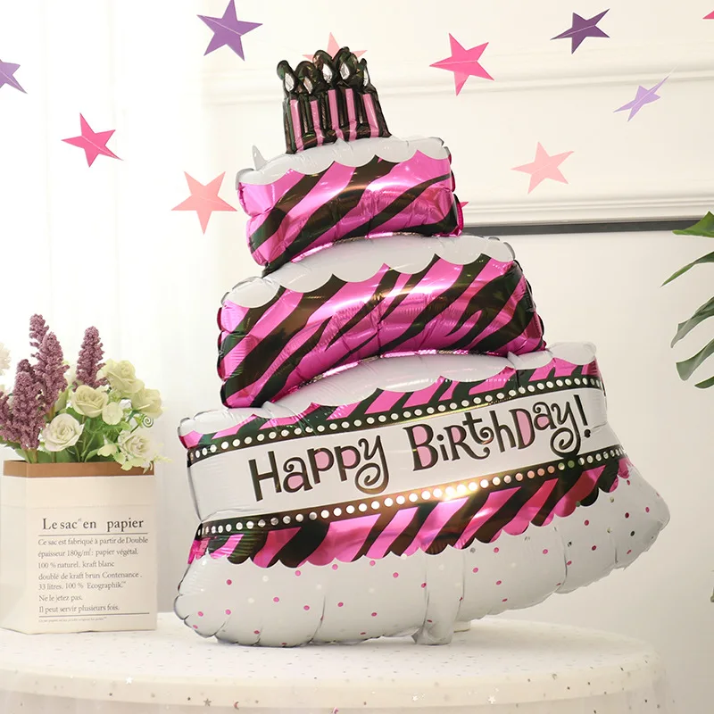 Трехслойные строительные шары для дня рождения украшения украшение мальчика или