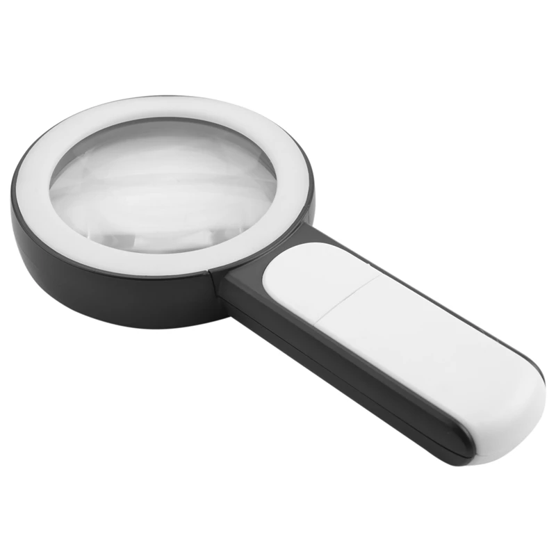 

LICG Magnifier With 18 Led Light -30X Hand Magnifier Reading Magnifier,High Clarity & Lightweight Magnifier With Light