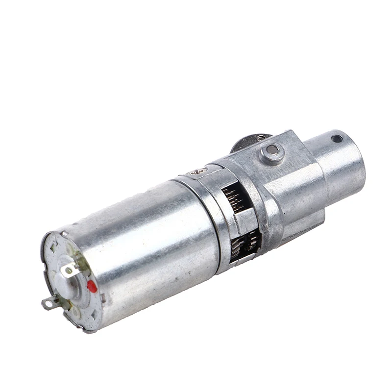 

DC 6V 206RPM Speed Reduction Motor 17mm Metal Gearwheel Gear Motor DC3V-6V Worm Gear Motor Reducer Metal Turntable