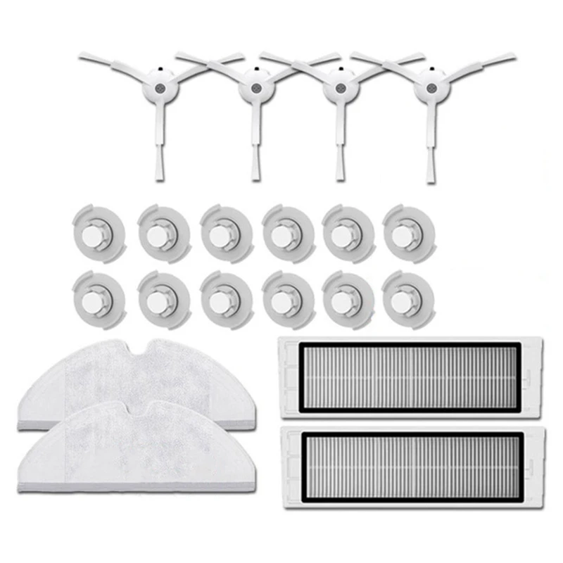 

For XIAOMI Roborock S50 S51 S55 S5 S6 S60 Side Brush HEPA Washable Filter Main Brush Mop Cloth Accessories