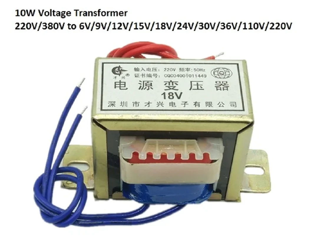 

Трансформатор напряжения EI48 DB-10VA/10W