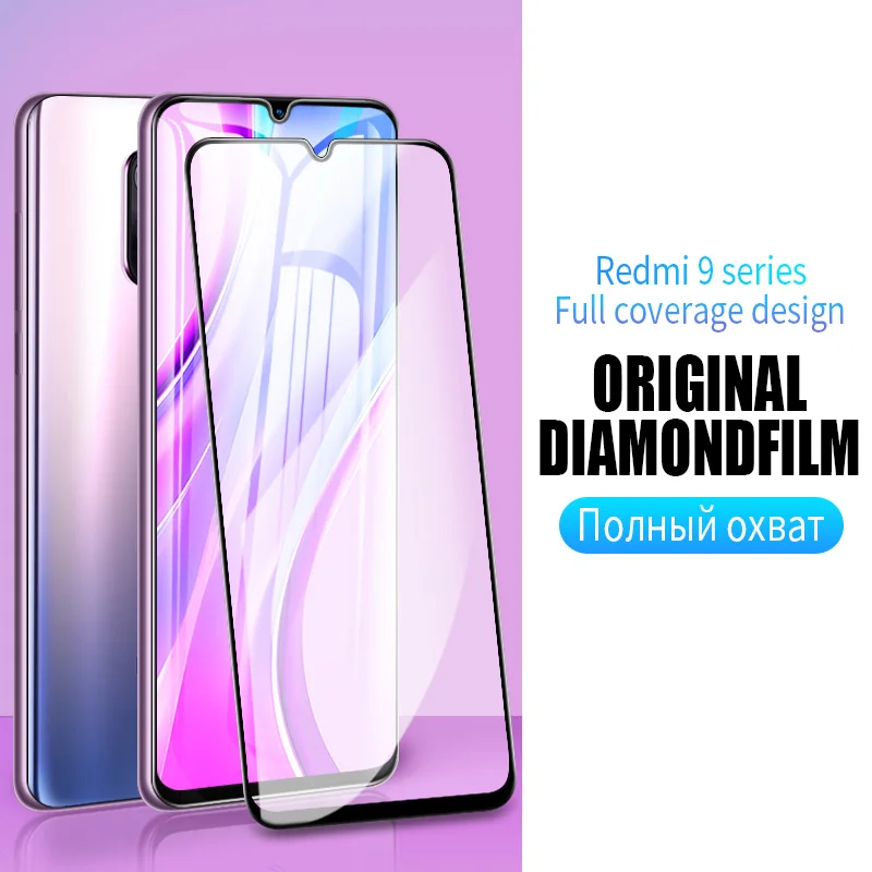 2 шт. закаленное стекло для Xiaomi Redmi Note 8 9 Pro Max Защитная пленка экрана 8A 8T 9A 9T 9C NFC A1 A2