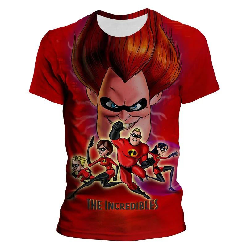 Летняя футболка для мальчиков и женщин крутая Модная рубашка с коротким рукавом