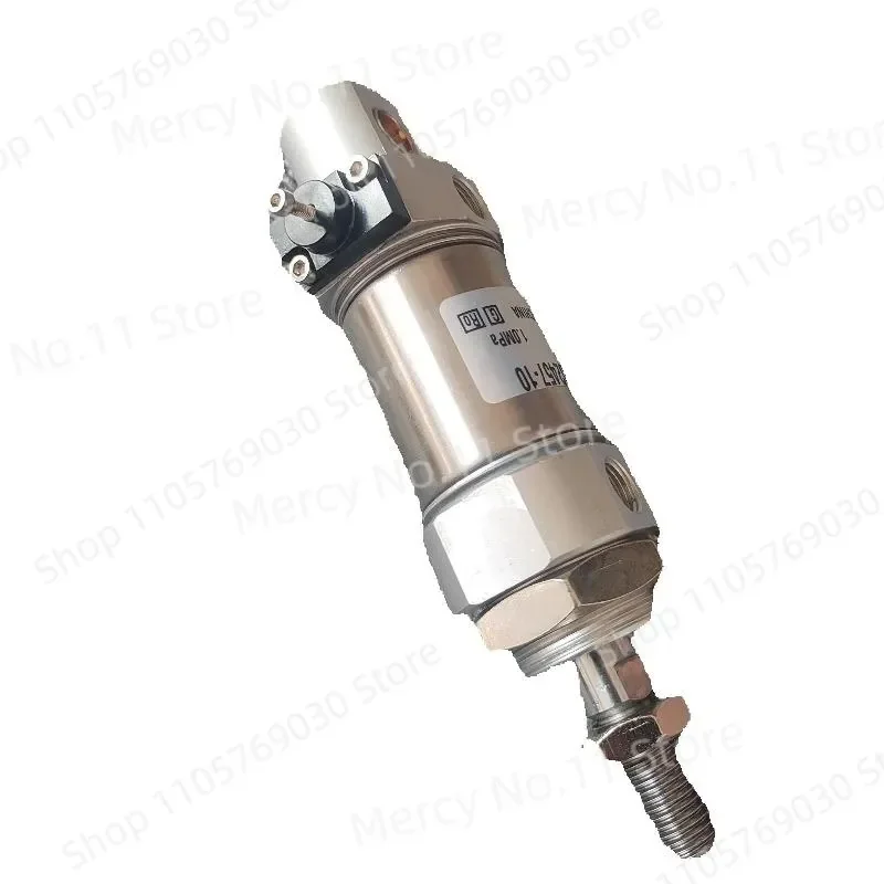 Фото Пневмоцилиндр SMC CBM2E32-D2457-10 FSQD с концевым фиксатором для предотвращения падения, стандартный тип, двойного действия, с одним штоком, для CBM2E №3