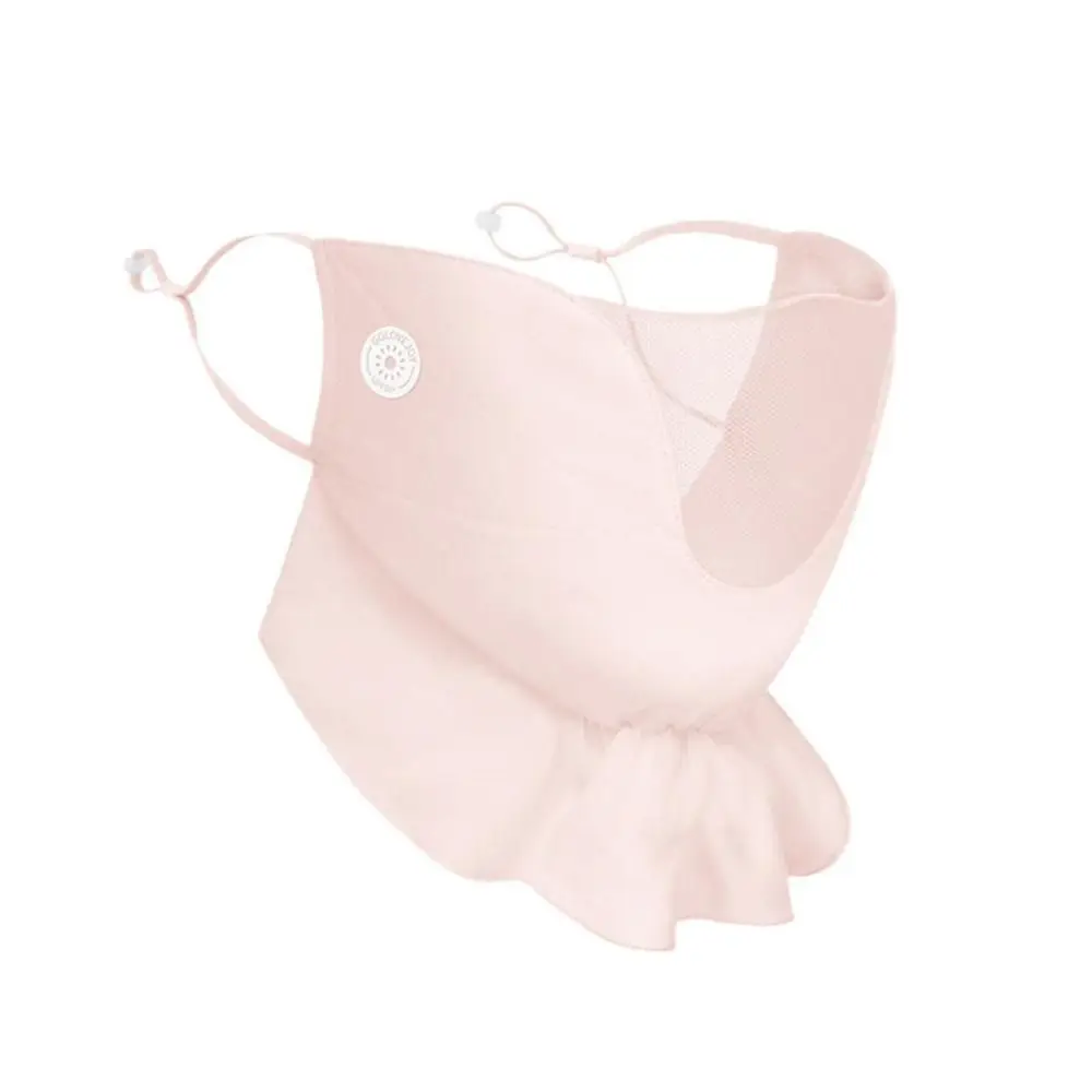 Дышащая Шелковая Маска Для Лица С Защитой От Ультрафиолета Занятий Спортом На